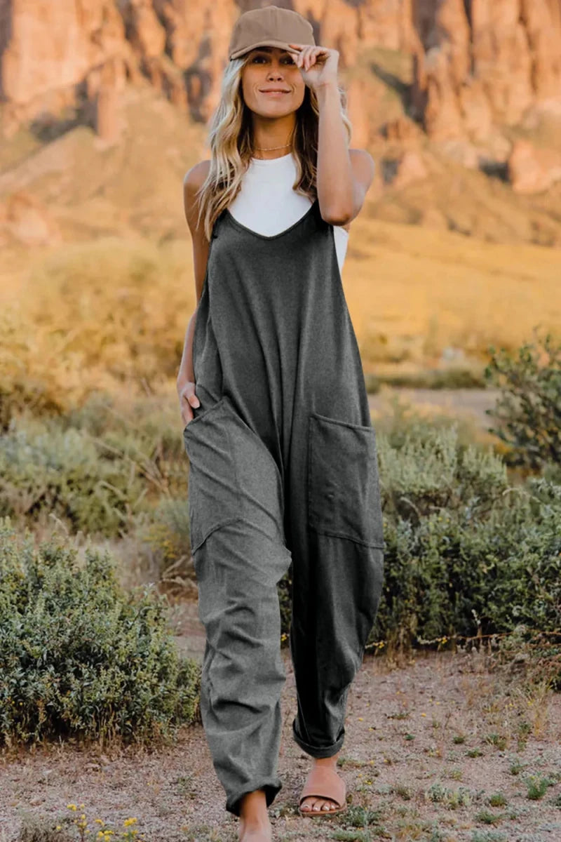 Wandering Sage Jumpsuit - Brick + Boho