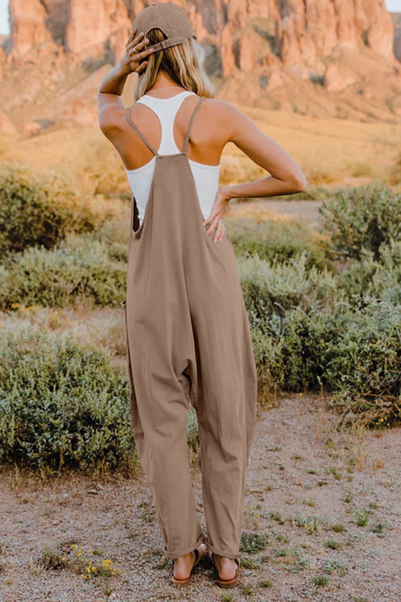 Wandering Sage Jumpsuit - Brick + Boho