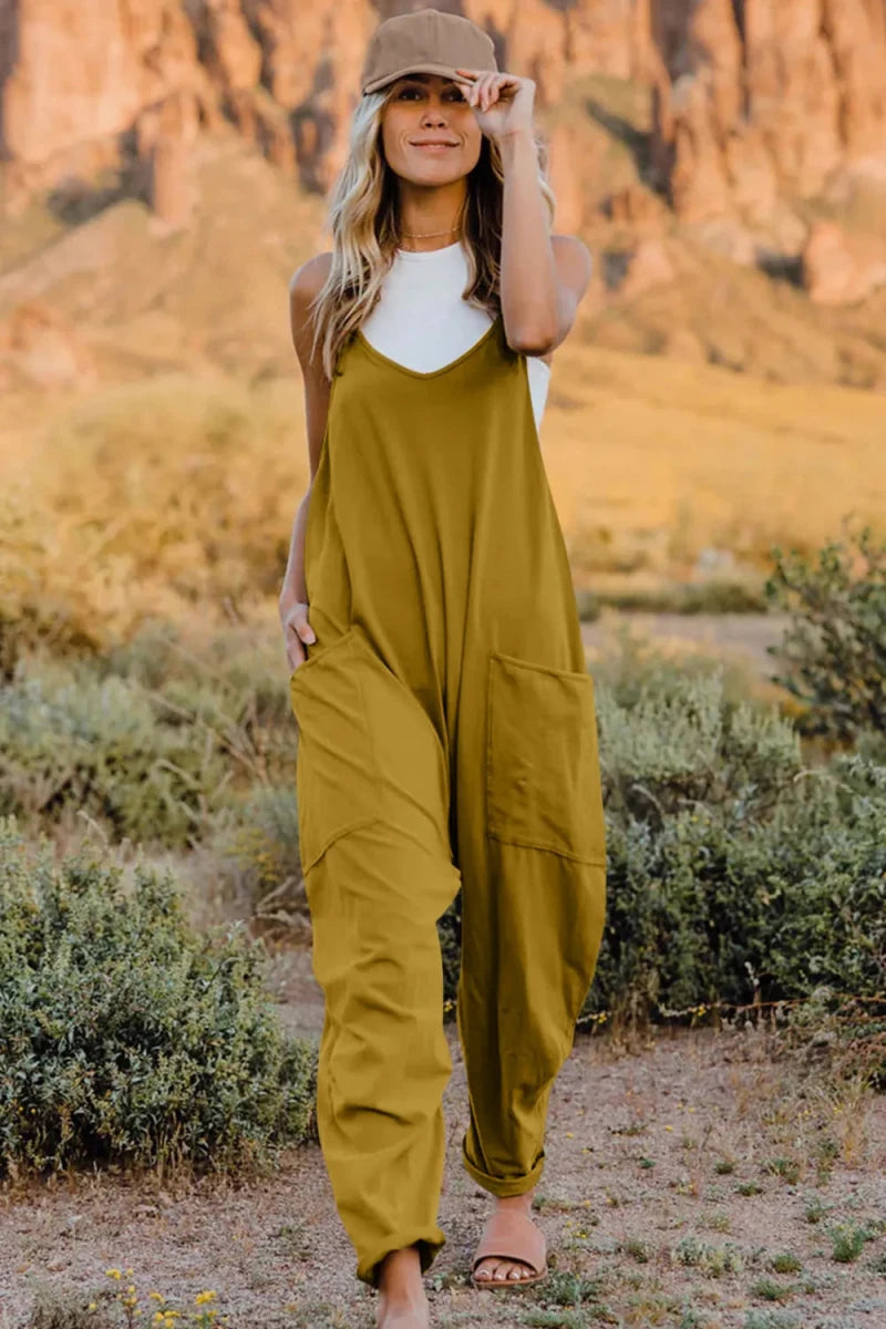 Wandering Sage Jumpsuit - Brick + Boho