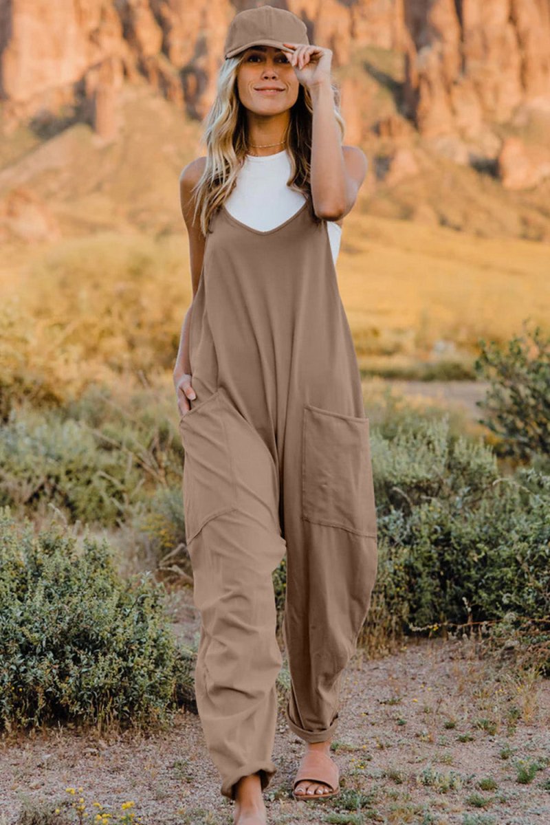 Wandering Sage Jumpsuit - Brick + Boho