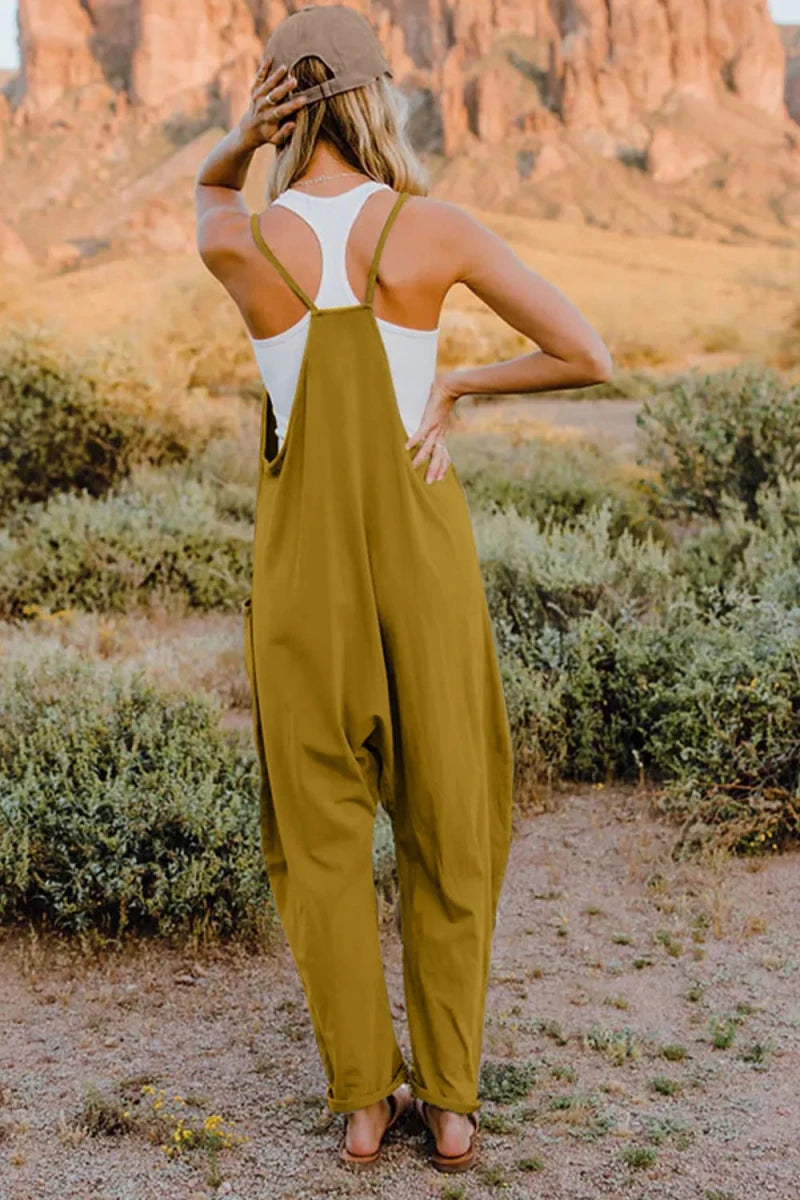 Wandering Sage Jumpsuit - Brick + Boho