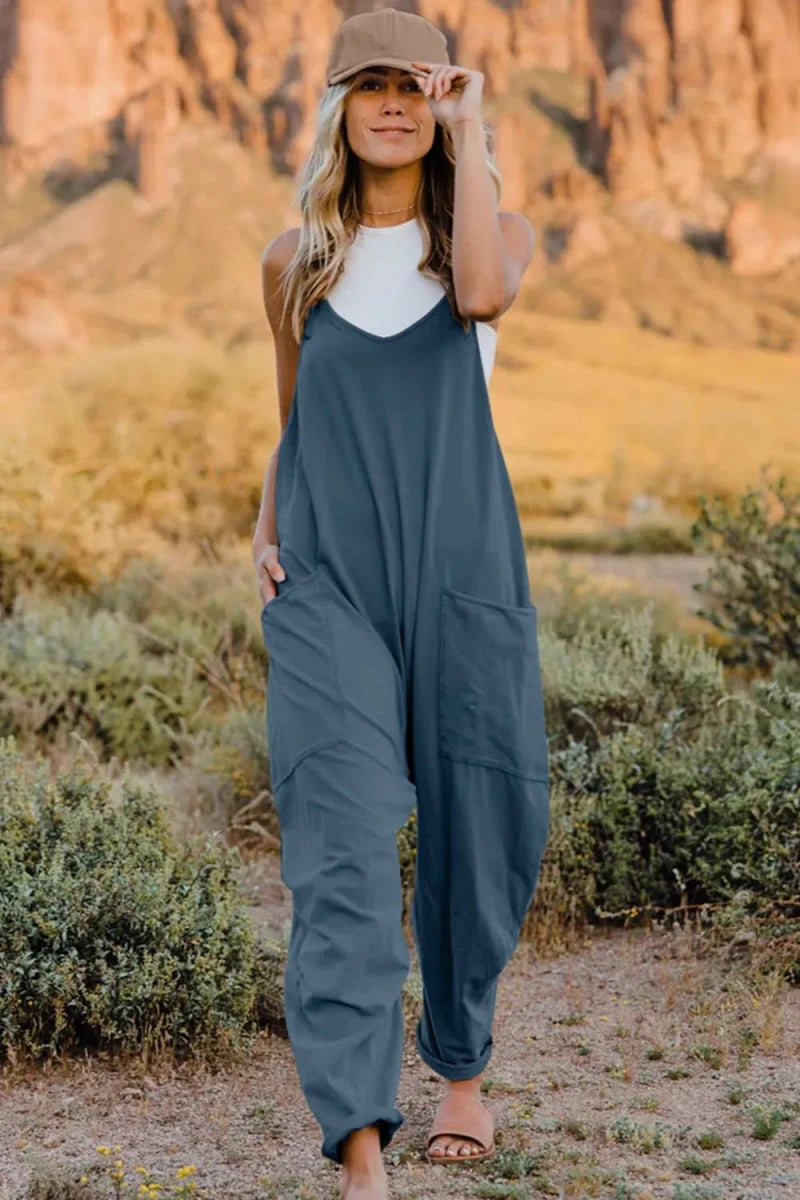 Wandering Sage Jumpsuit - Brick + Boho