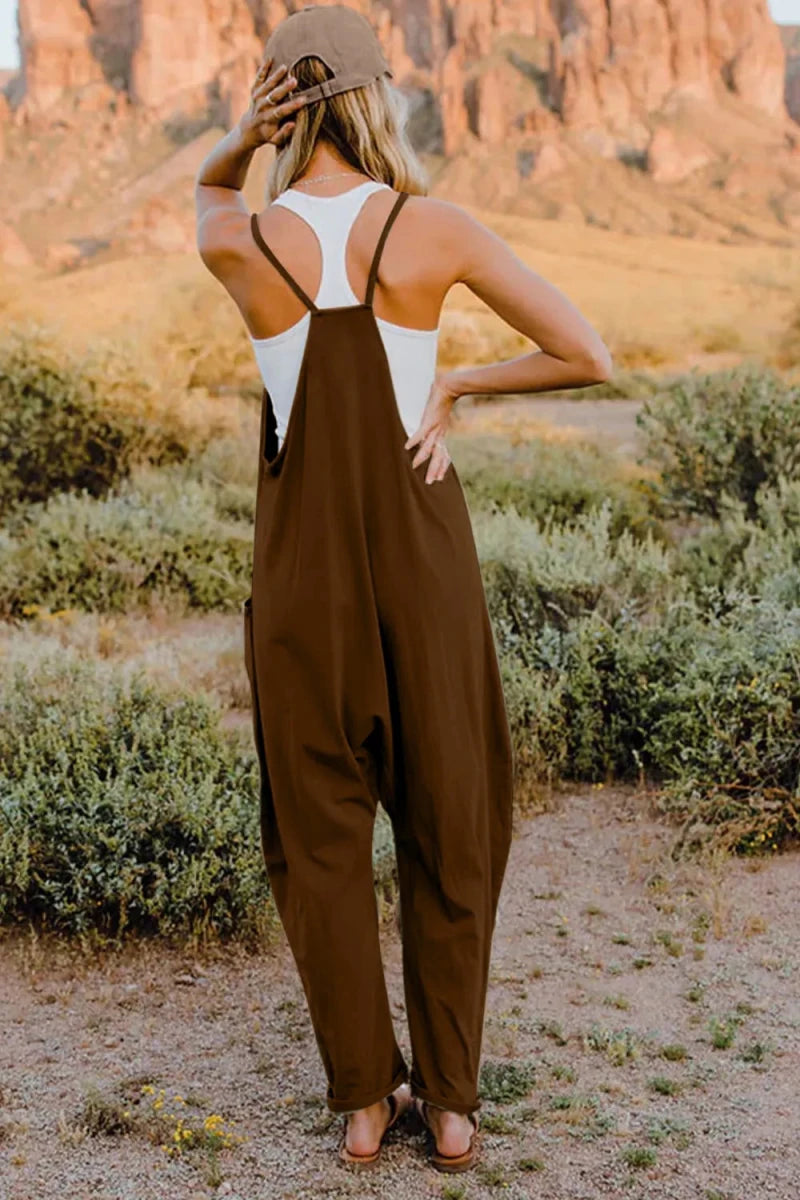 Wandering Sage Jumpsuit - Brick + Boho