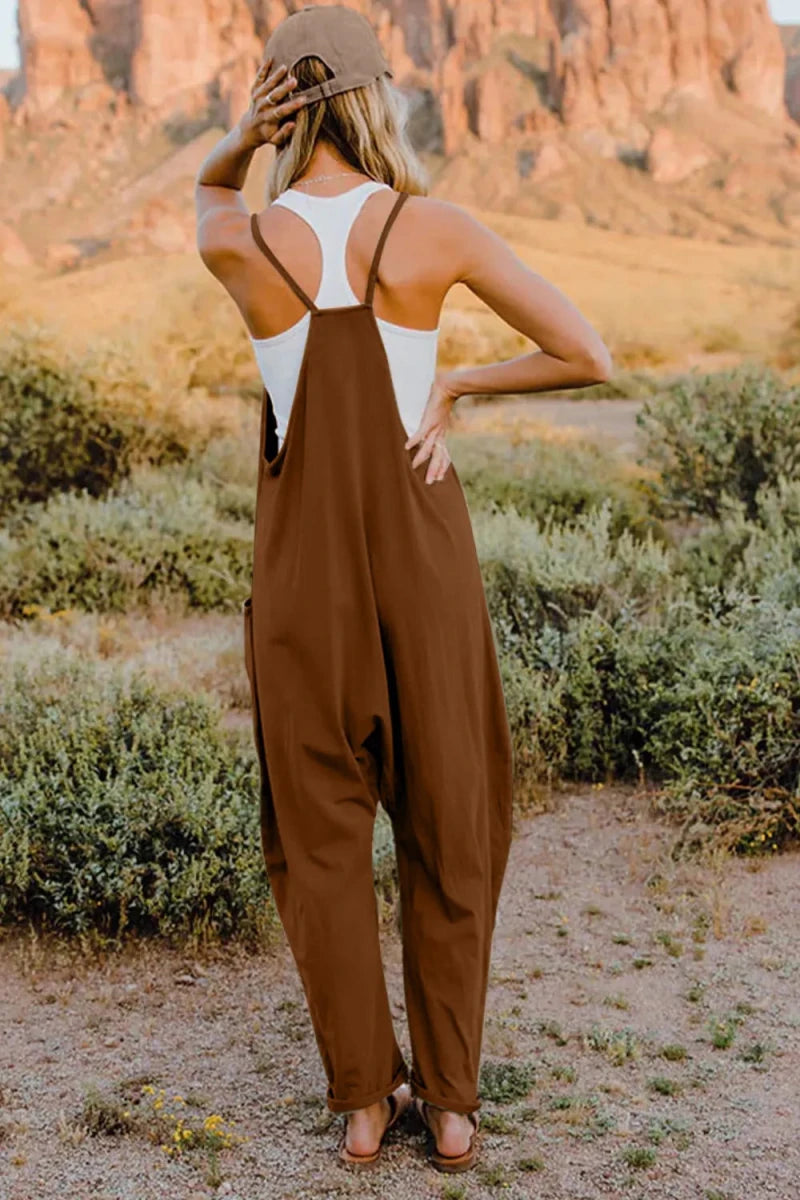 Wandering Sage Jumpsuit - Brick + Boho