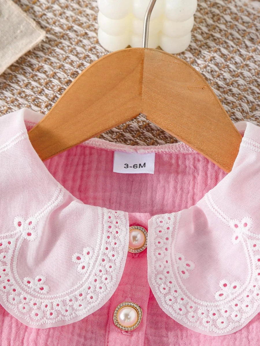 Wanderlust Ruffled Bow Set - Brick + Boho