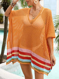 Weathered Mesh Tunic - Brick + Boho