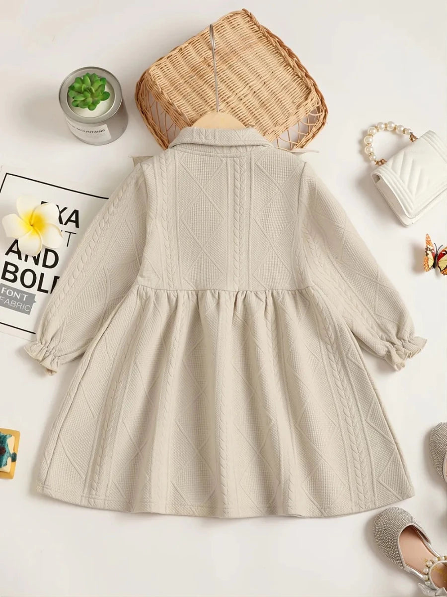 Wonder Bow Dress - Brick + Boho