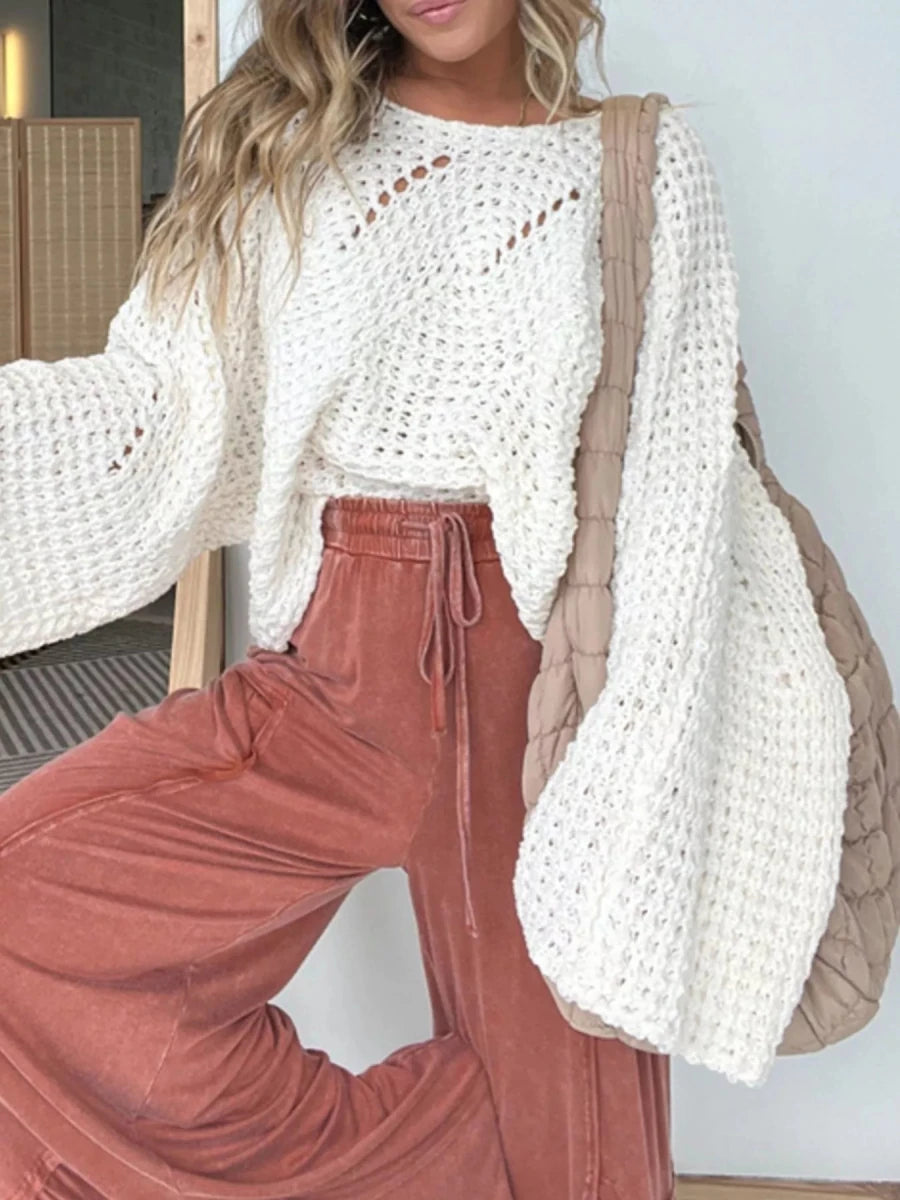Wrapped in Wanderlust Sweater - Brick + Boho
