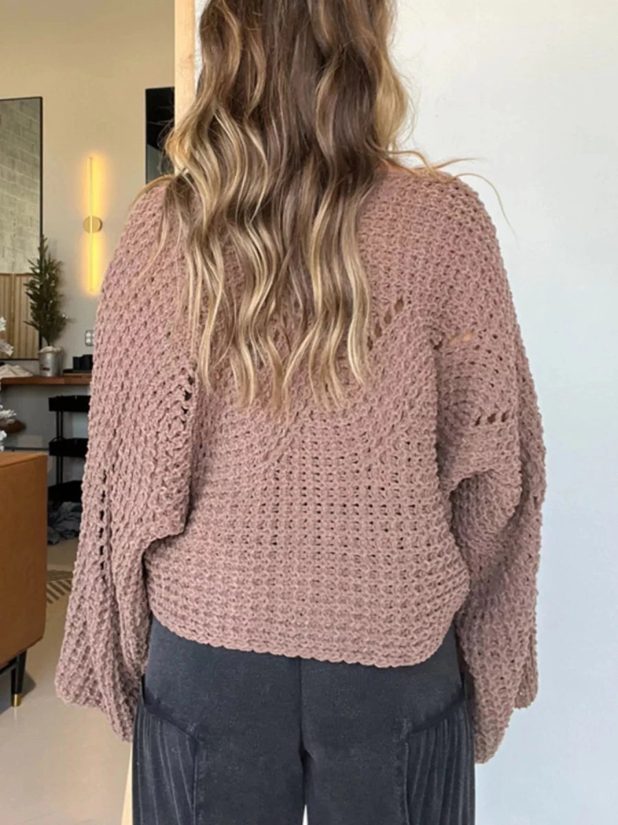 Wrapped in Wanderlust Sweater - Brick + Boho