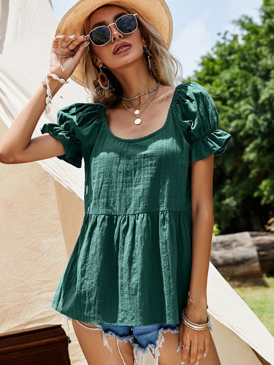 Young Americans Square Neck - Brick + Boho