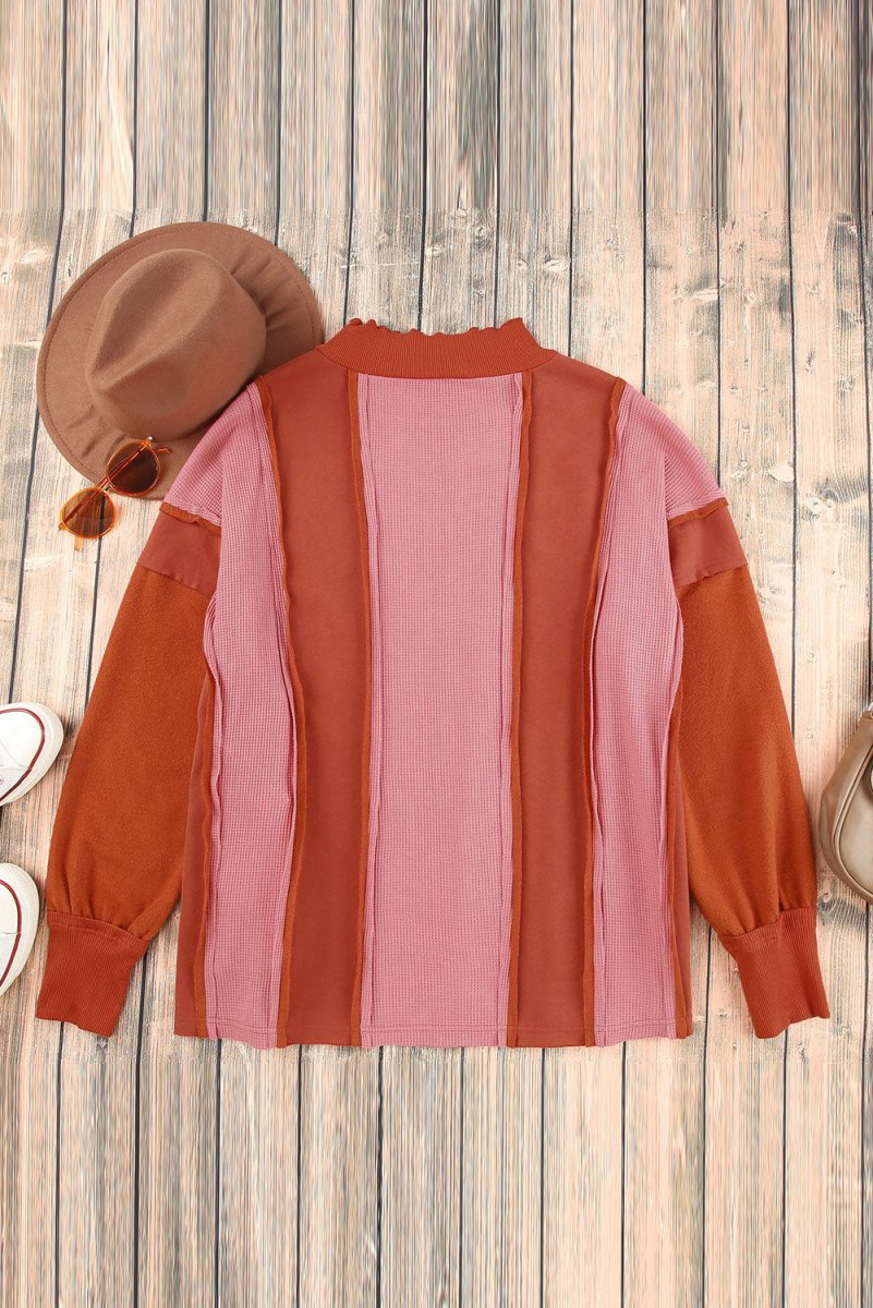 Ziggy Stardust Canvas Top - Brick + Boho