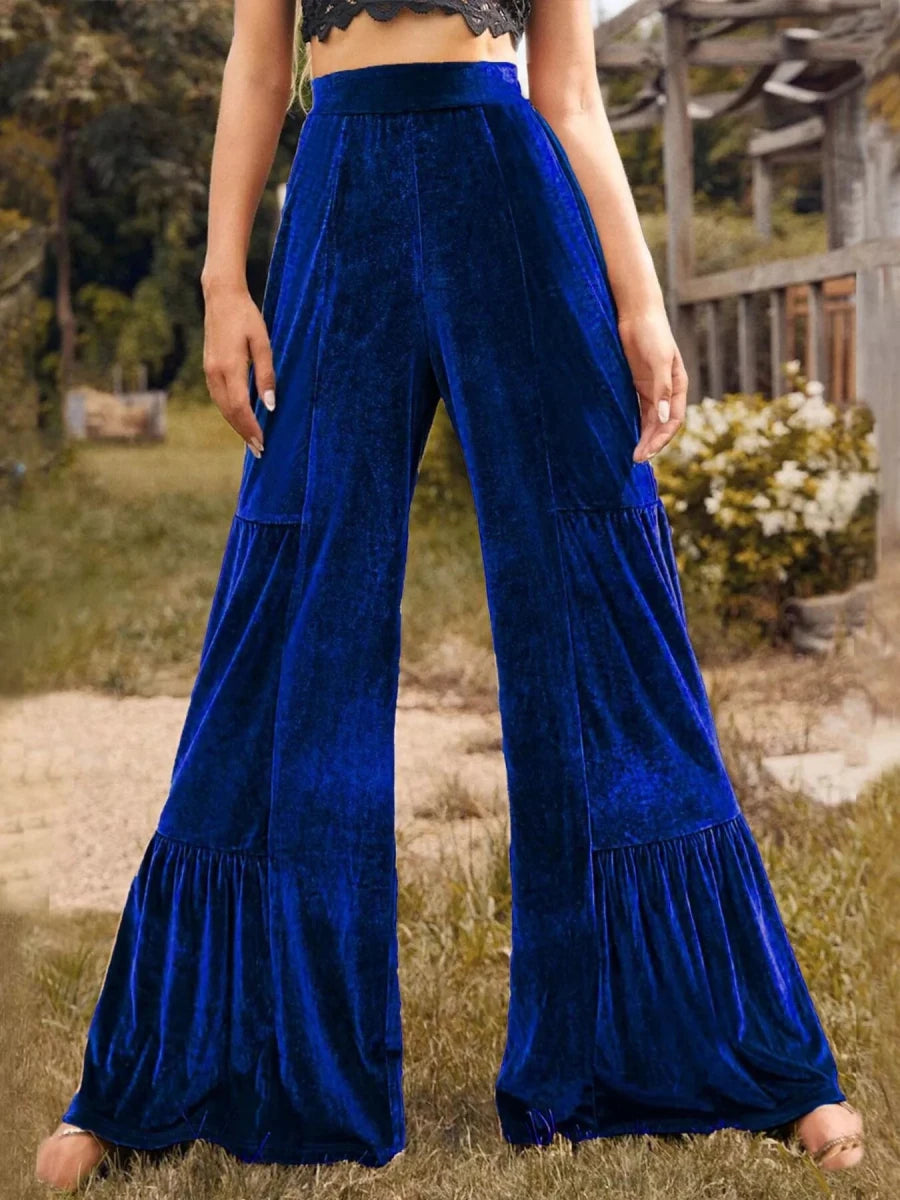 Zion Sunset Wide Palazzo - Brick + Boho